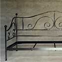 iron scroll daybed