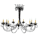 living room chandelier